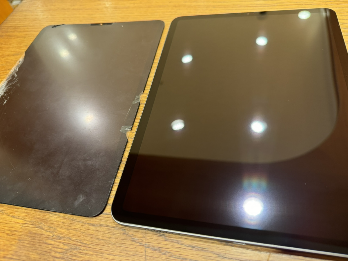 iPadPro11 第二世代の画面交換を行ないました！