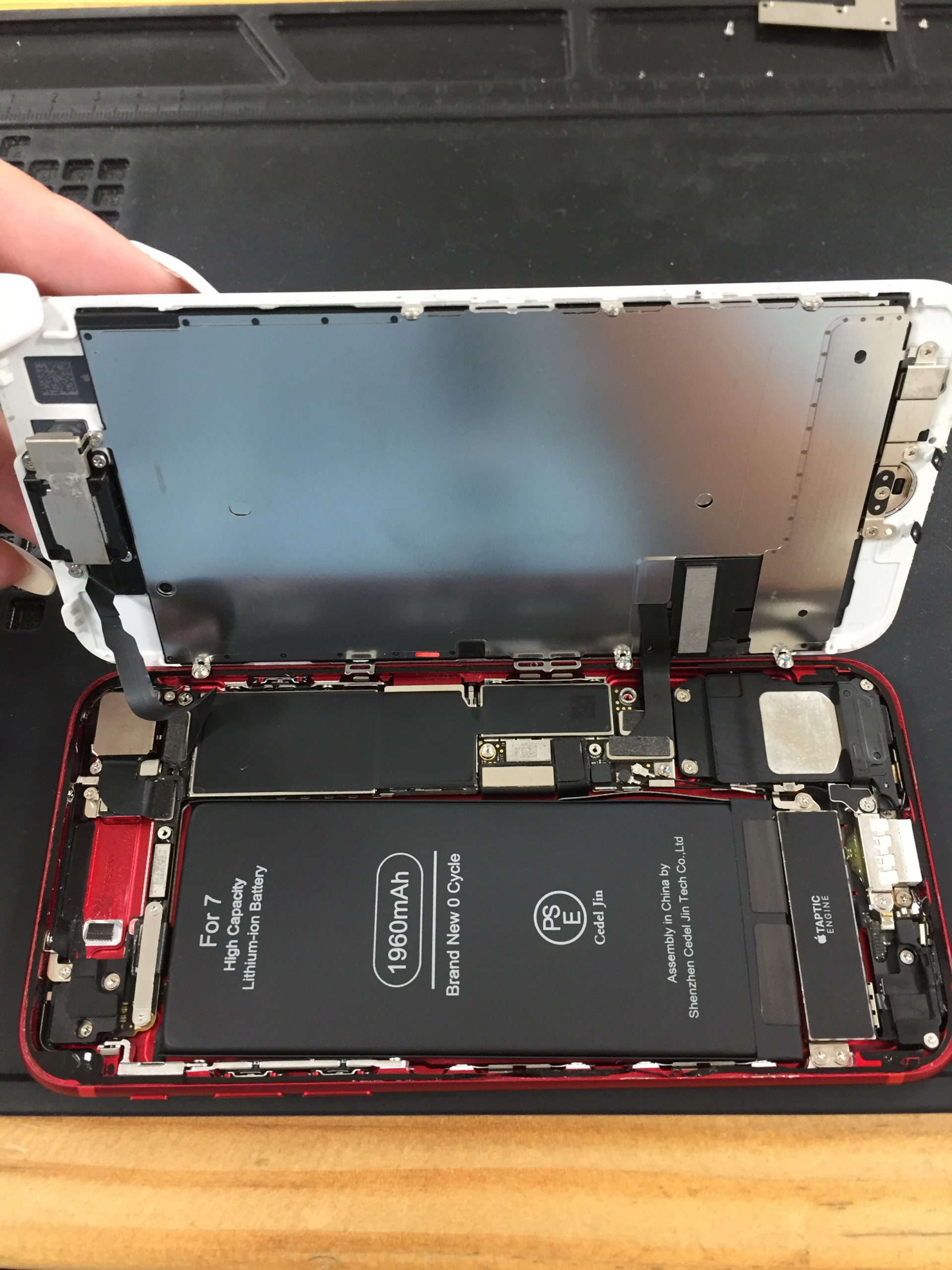 海老名 Iphone Iphone7 バッテリー劣化でエラーメッセージ 即日修理iphone Ipad Android修理のモバイアス イオン海老名店