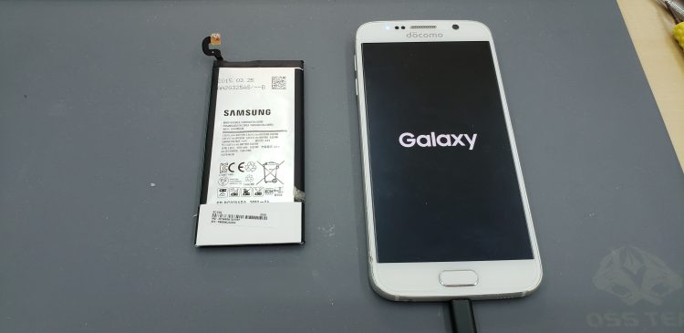 武蔵小杉より【GalaxyS6】バッテリー交換でご来店(#Galaxy電池交換)