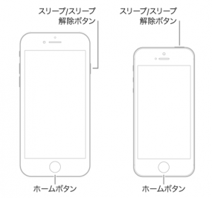 iPhone強制再起動